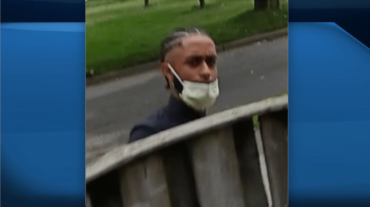 Police are looking to speak to an individual pictured above who they say may have information about the recent grandparents scam investigation.