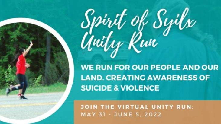 The first run happened in 2008, and was initiated by Syilx youth to bring awareness of suicide and violence.