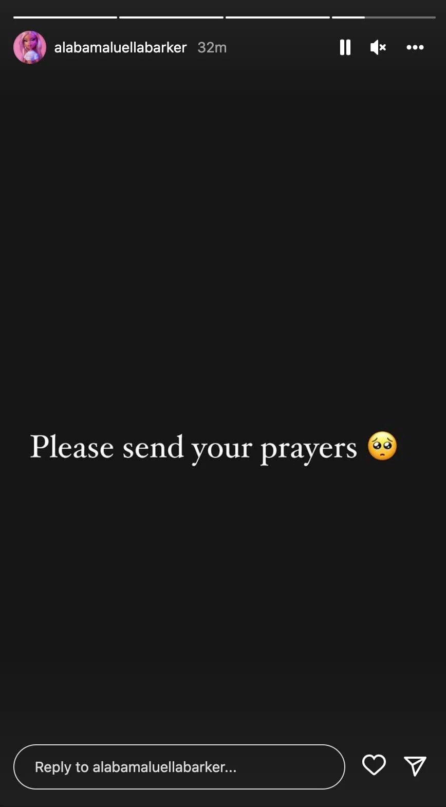 Alabama Barker, daughter of Travis Barker, asked her followers to ‘Please send your prayers’ following reports that her father had been rushed to hospital.