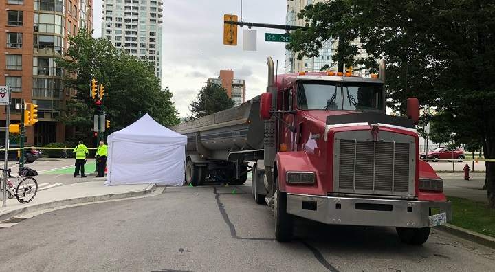 The VPD says officials are investigating a fatal crash in Vancouver, Wednesday morning.