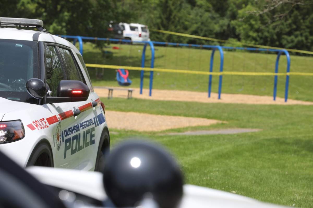 Police said they responded to the stabbing just before 1 p.m. Monday.