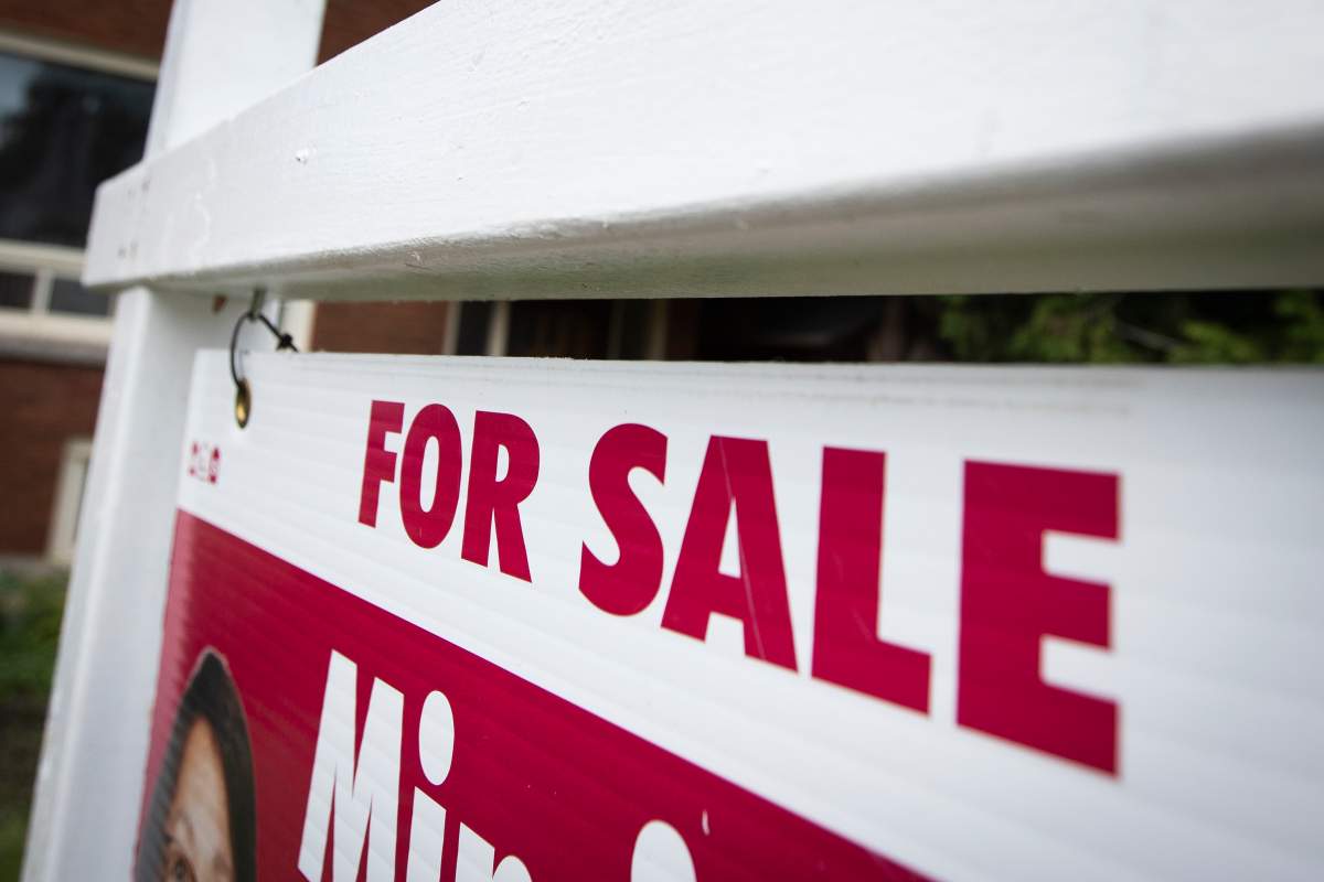 home for sale sign