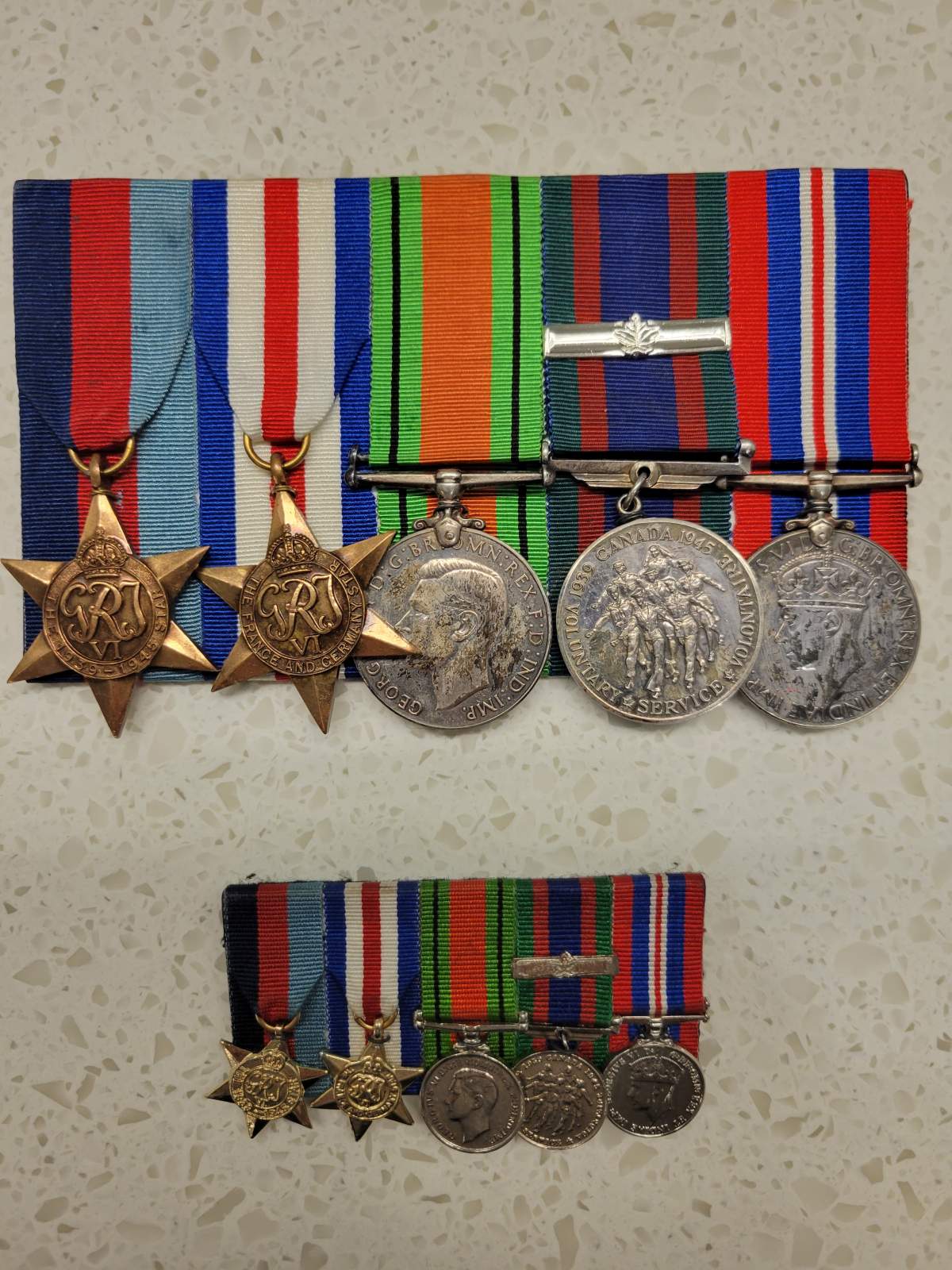Second World War medals were found in the wrongful possession of a person in Kelowna.