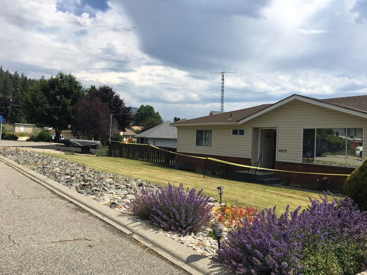 FILE. RCMP on the scene confirmed that they entered 6033 Garraway Place and they discovered two bodies.