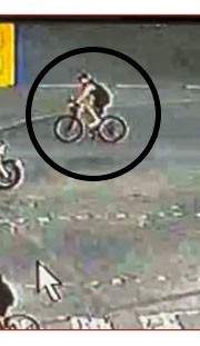 Police are seeking to identify a cyclist after an elderly woman was struck in Toronto.