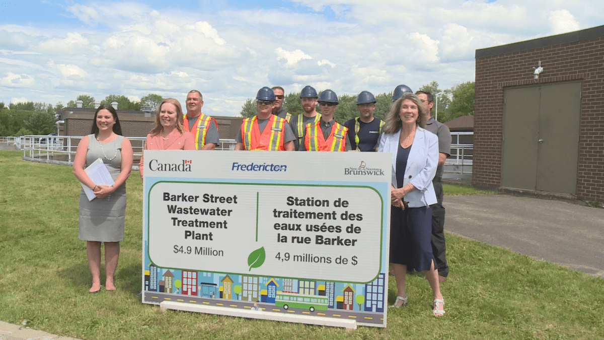 A $36 million investment has been made into Fredericton's wastewater facility.