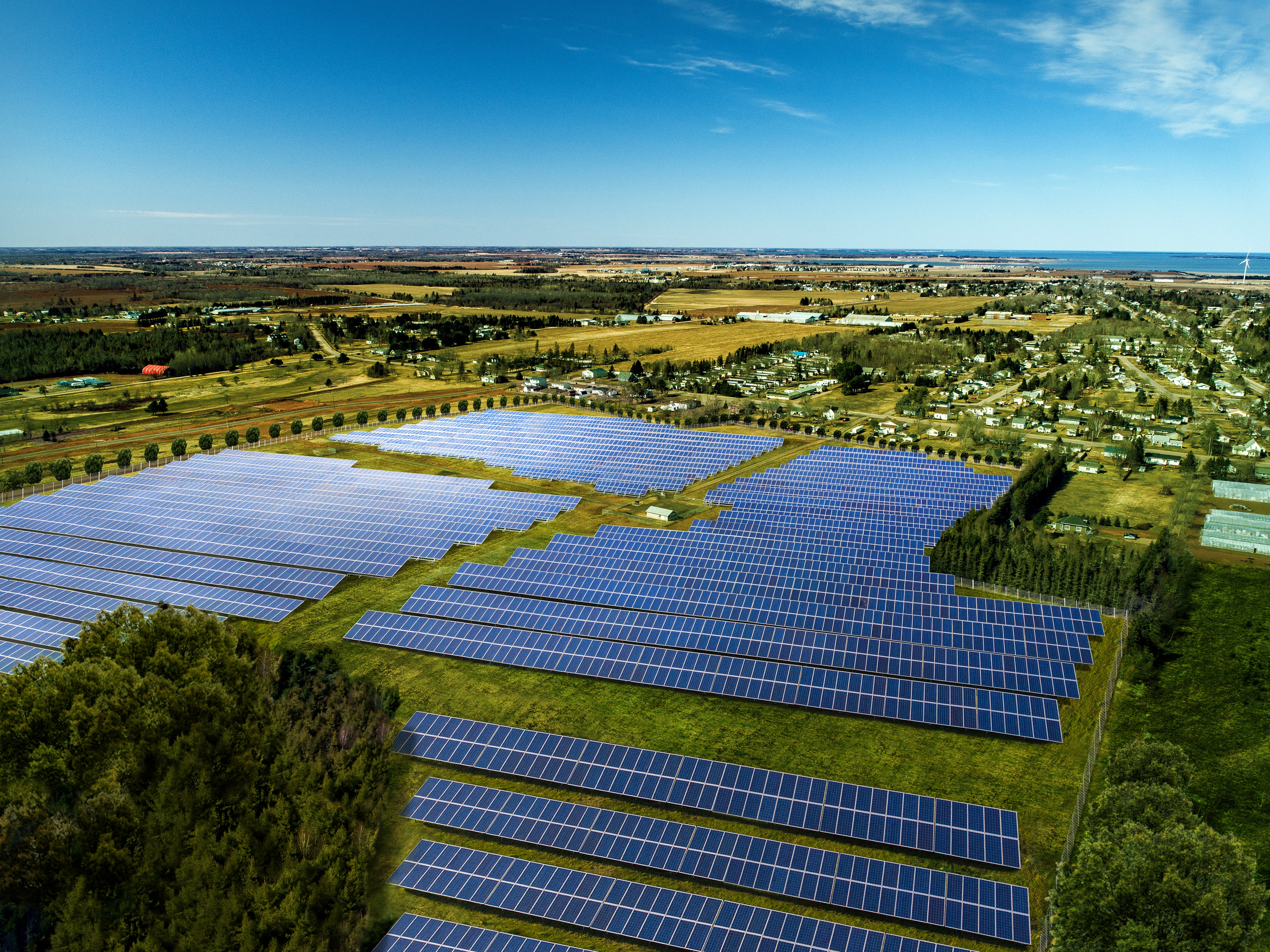 The Summerside Sunbank solar project, when complete, will supply a quarter of all the electricity needed in the city.