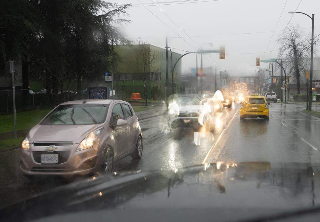 Environment Canada has issued severe thunderstorm warning with a possibility of strong wind gusts, large hail and heavy rain for London - Parkhill - Eastern Middlesex County for Wednesday, Aug. 3. THE CANADIAN PRESS/Jonathan Hayward.