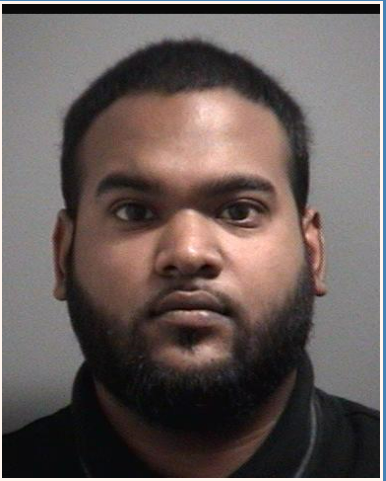 Police said Nicholas Sahadeo, a 24-year-old man from Brampton, has been charged with sexual assault.