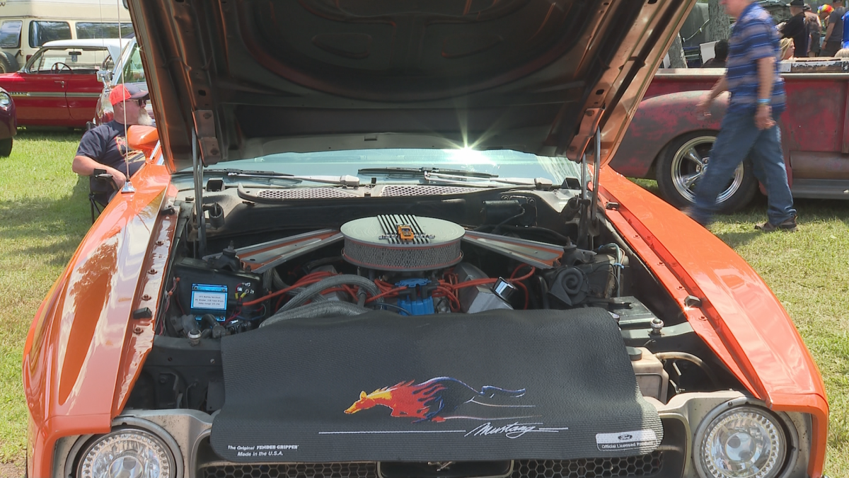 More than 2,400 cars were registered this year.