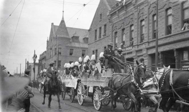 Calgary Stampede parade of 1912