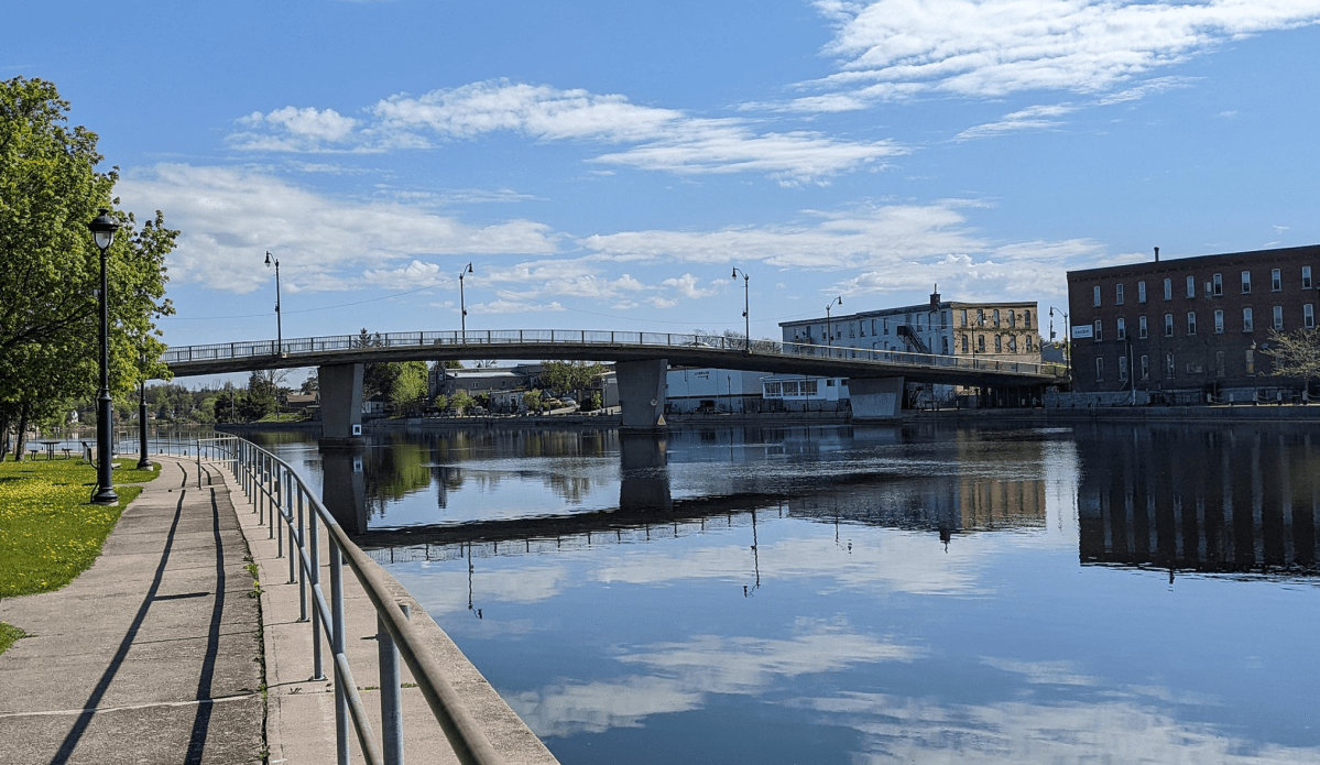 Northumberland OPP are investigating an incident underneath the bridge in Campbellford on July 25, 2022.