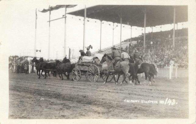 Chuckwagon Racing 1924.