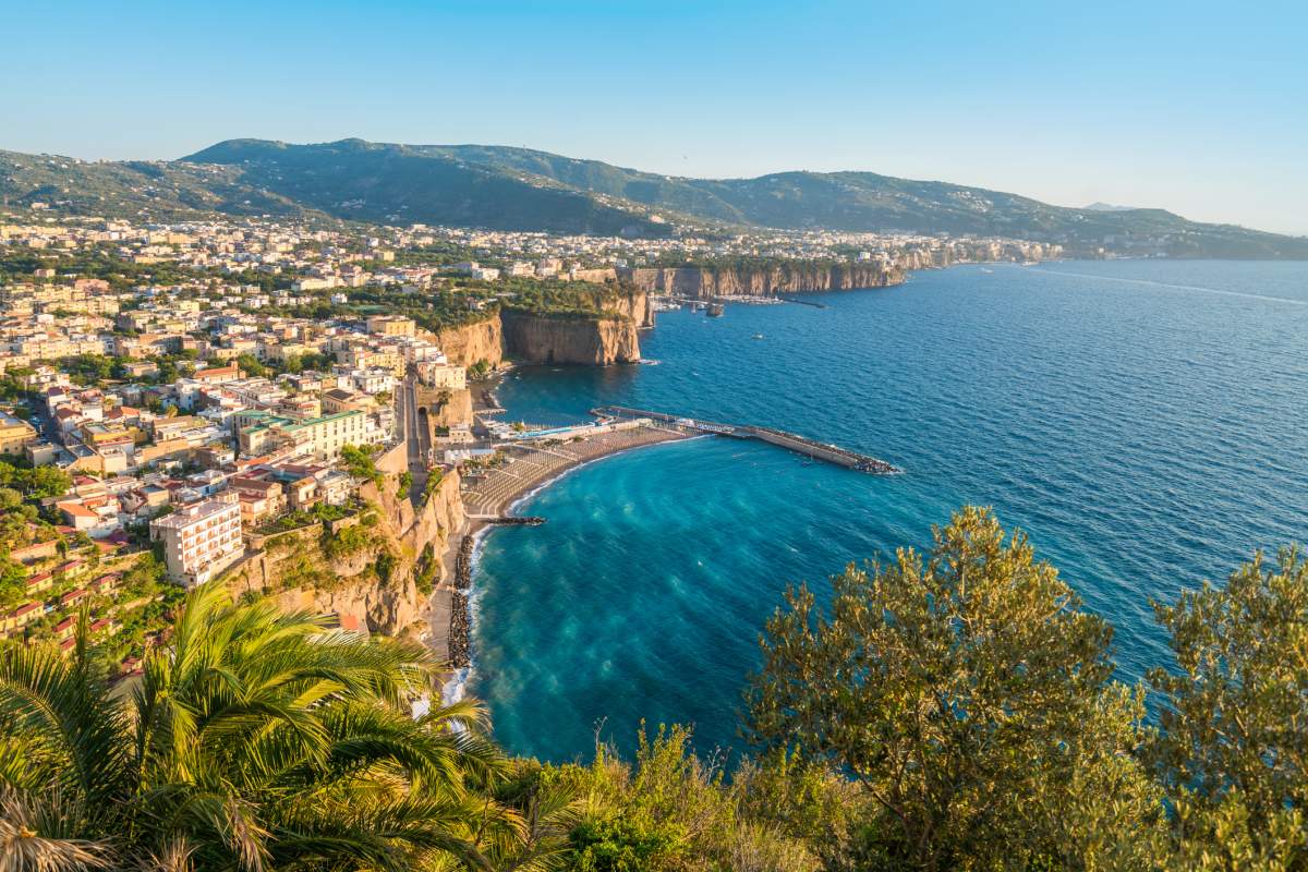 Sorrento, Italy near the Amalfi Coast.