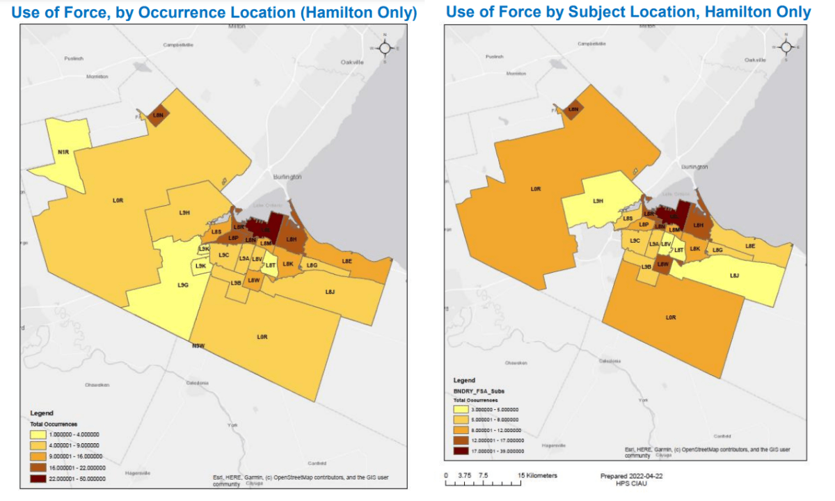 Use-of-force incidents involving Hamilton police decreased in 2021 - image