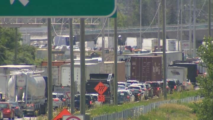 Traffic on the western tip of the island was snarled for hours following a crash on Highway 40 West. Wednesday, July 13, 2022.