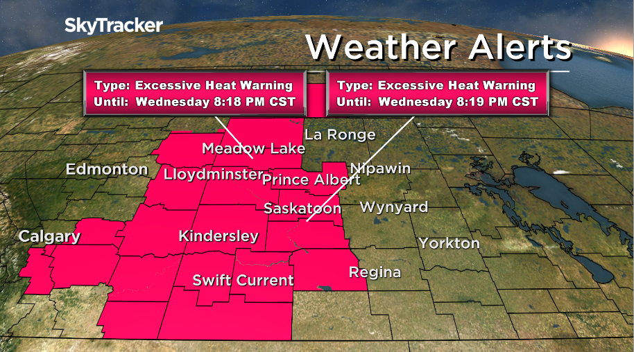 weather alert map saskatchewan