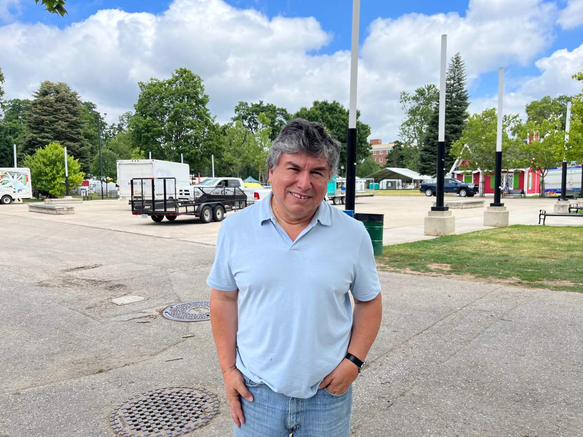 Sunfest artistic director Alfredo Caxaj.