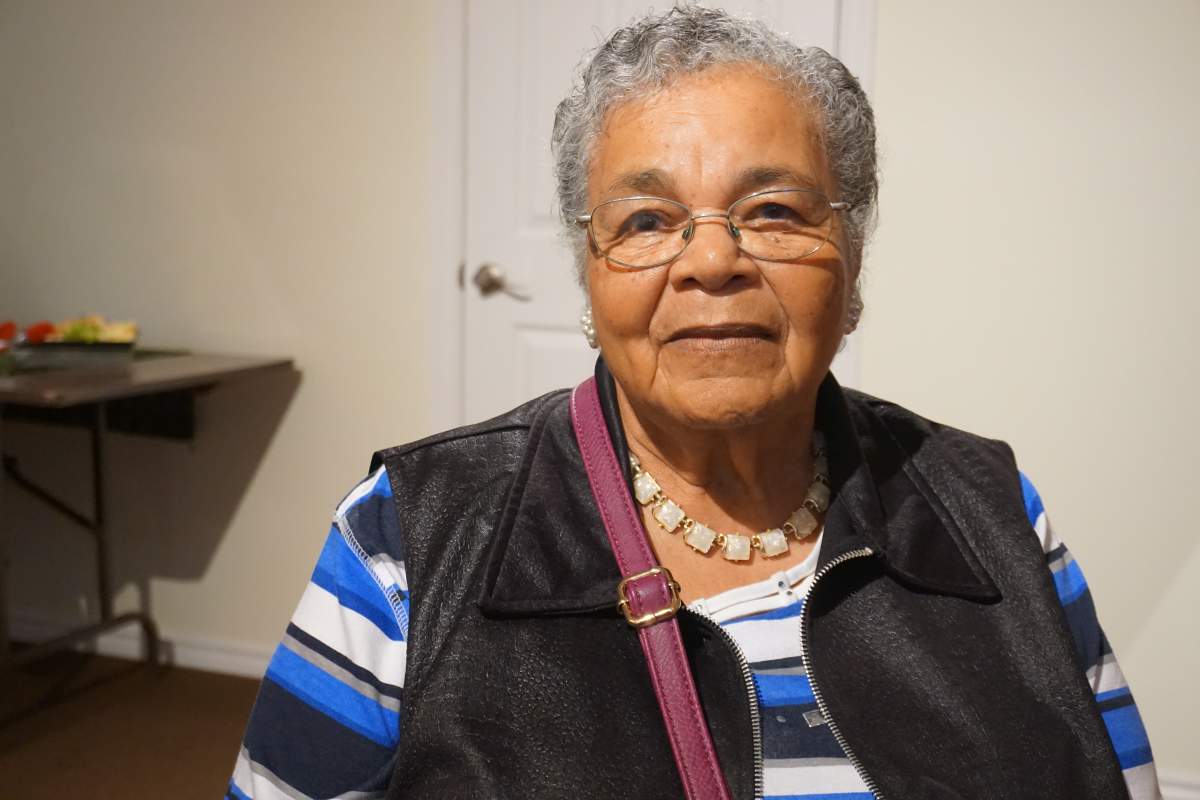 There were members of the battalion’s descendants at the unveiling, including Marjorie Wesley, age 90, whose father Elmer Cromwell served in the unit.