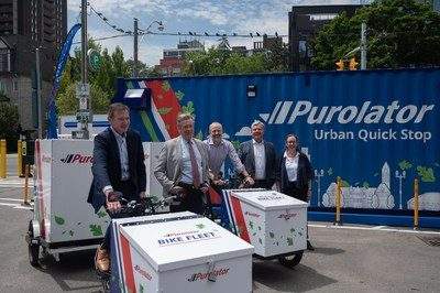 Purolator, City of Toronto and Toronto Parking Authority launch Urban Quick Stop pilot program .