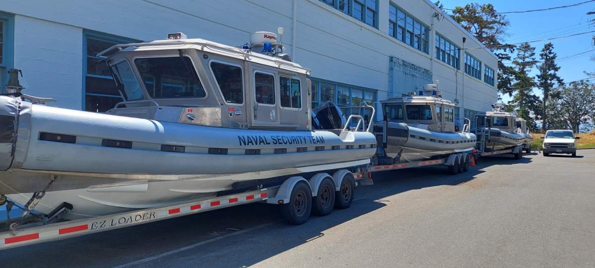 The five-day training episode featured three Defender boats and around 20 naval coxswains, crew members and support personnel.