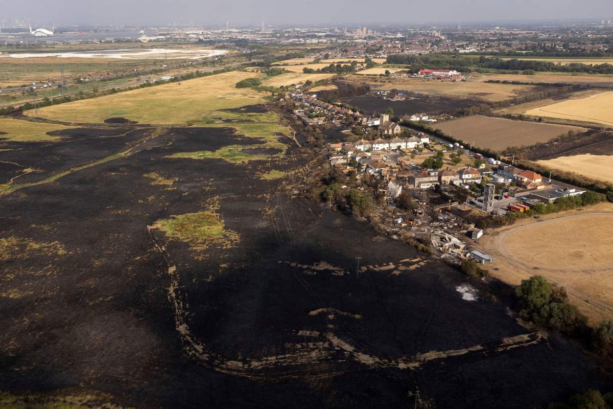 Britain Wildfires