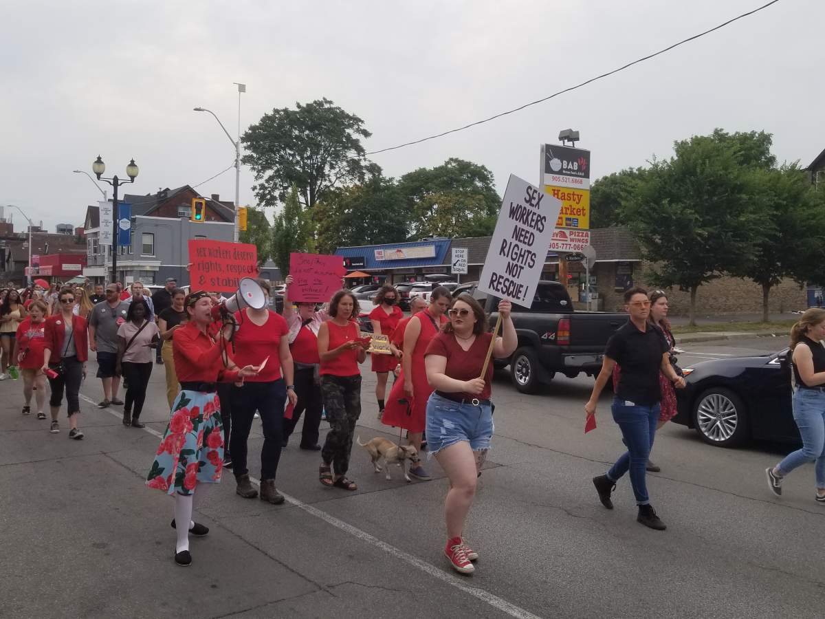 march during Vigil