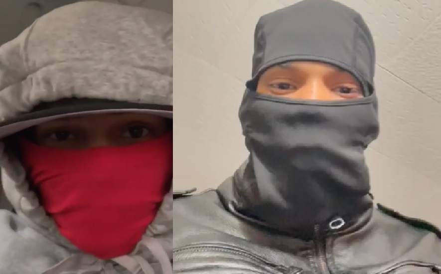 Police have released these two images of the fraudsters