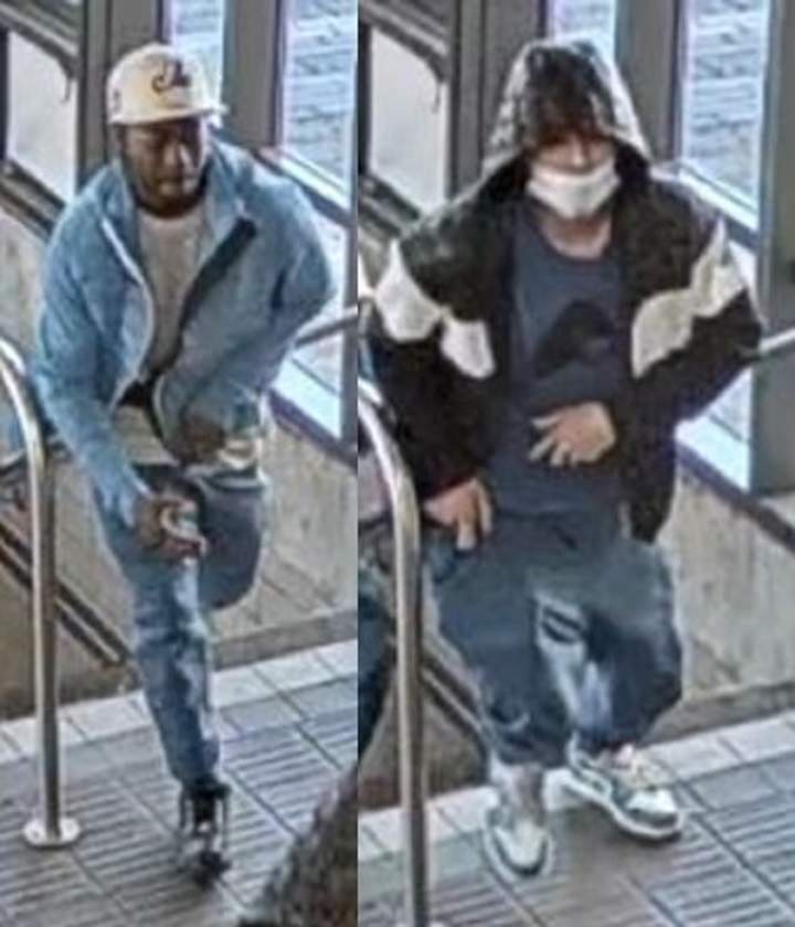 Police said these two men are wanted.
