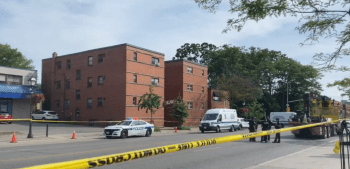 Police are investigating after a pedestrian was struck in Mississauga.