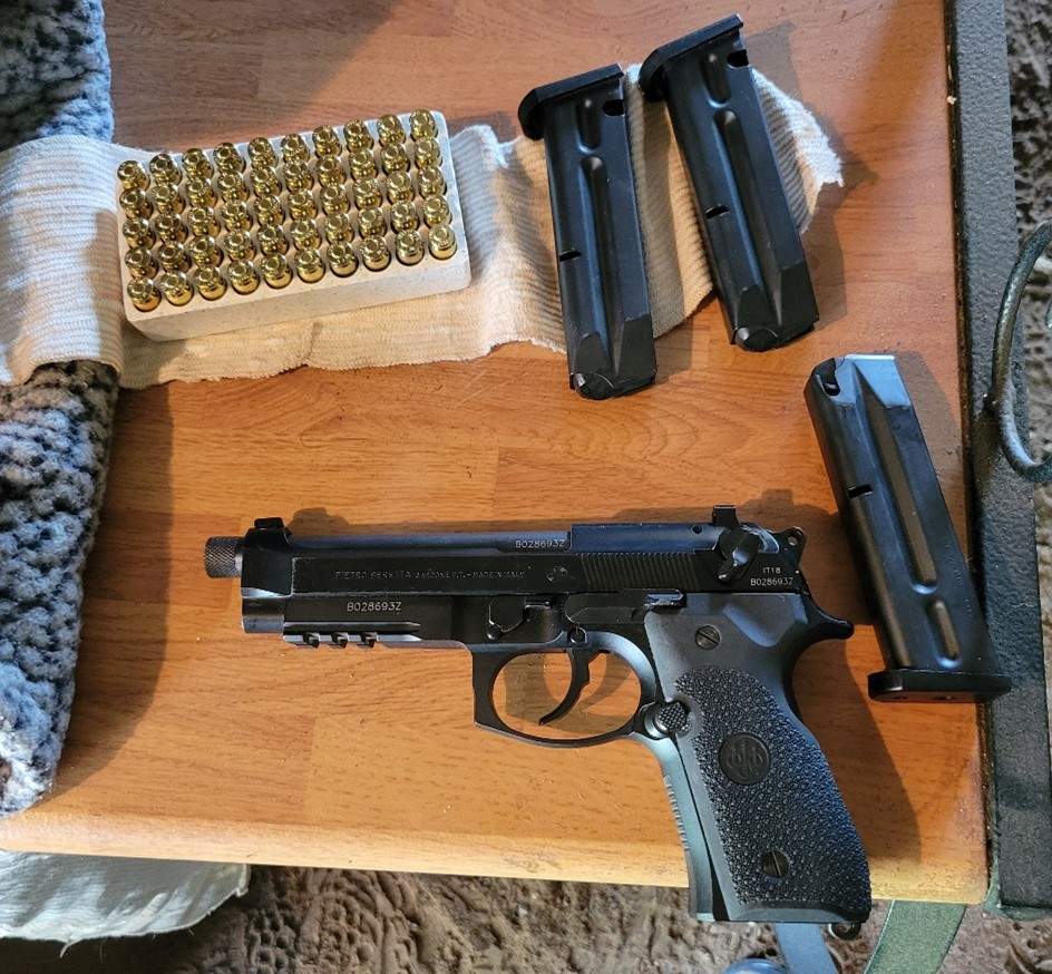 Firearms recovered in Marmora following a break-in at a residence in Peterborough on July 8, 2022.