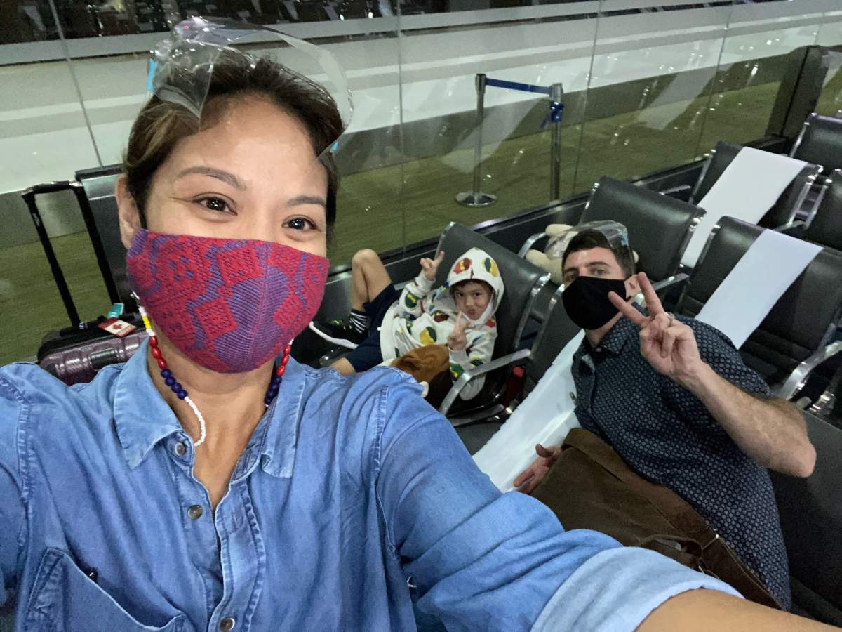 May Ellen Lim, Michael Quinlan and their six-year-old son moved back to Canada in September, 2021, months after filing Lim's application for permanent residency.