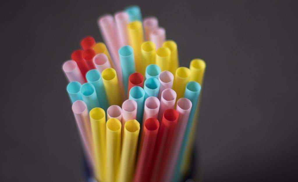 Plastic straws are pictured in Vancouver on Monday, June 4, 2018. More than two dozen plastic makers are asking the Federal Court to put an end to Ottawa's plan to ban several single-use plastic items including straws, cutlery and takeout containers. 