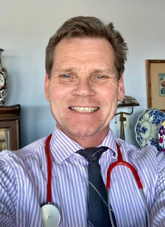 Dr. George Burden is shown in this undated handout photo. He says the province’s shortage of family doctors is an issue decades in the making, made more acute by its aging population.