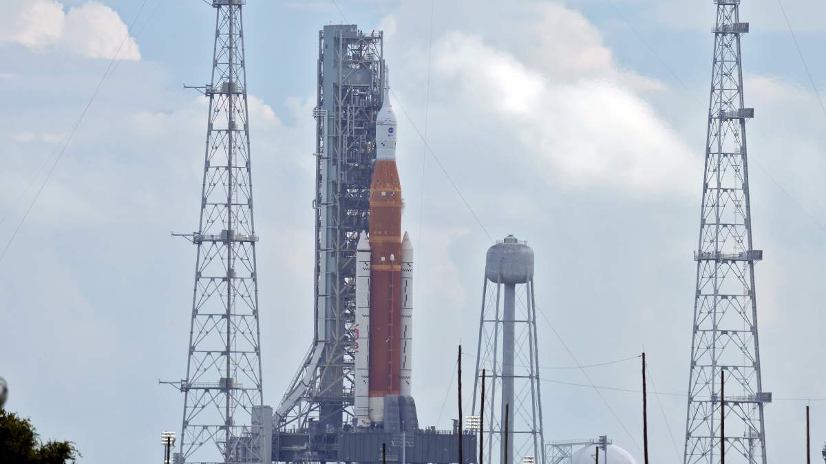 NASA Moon Rocket