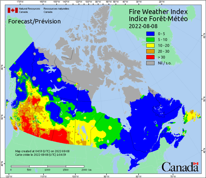 Here’s a look at some of the wildfires burning across Canada - image