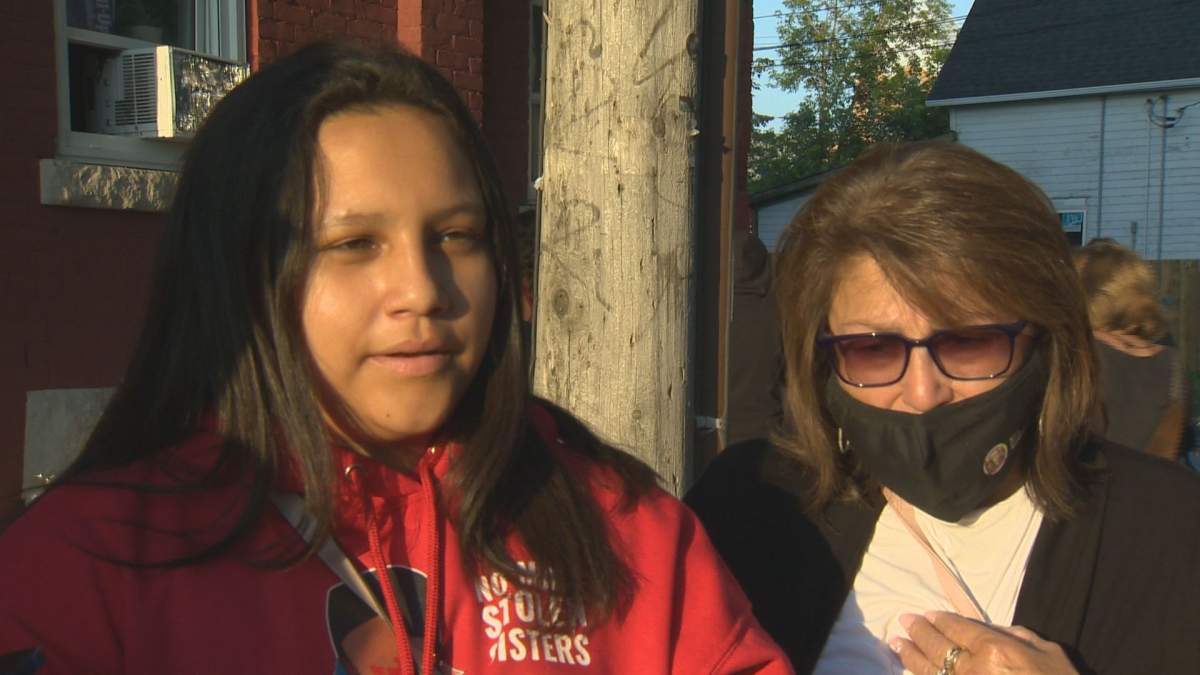 Lorraine Ballantyne says her older sister battled drug addictions after she moved to Winnipeg a decade ago but reconnected with the family after turning her life around before she died.