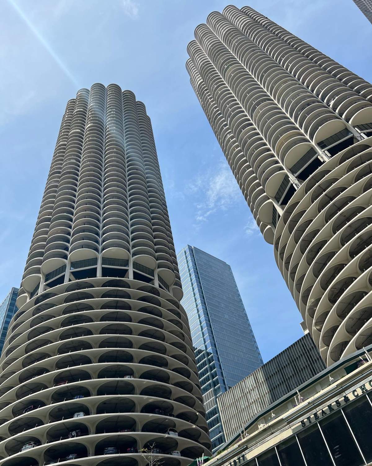 Chicago's "Corn Cob" buildings