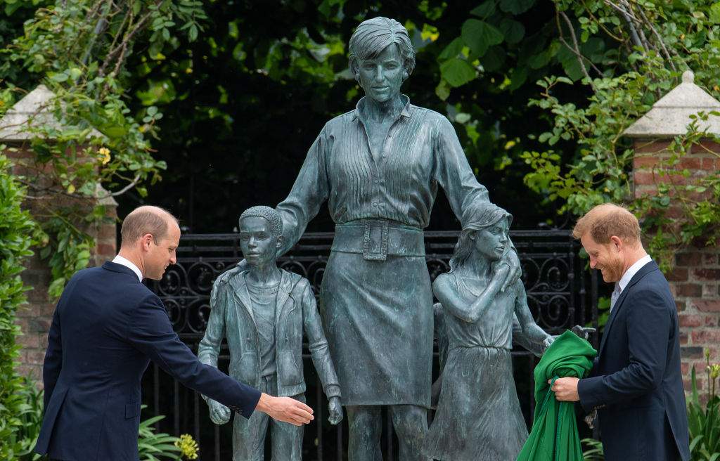 Diana, Princess Of Wales Statue Unveiling At Kensington Palace