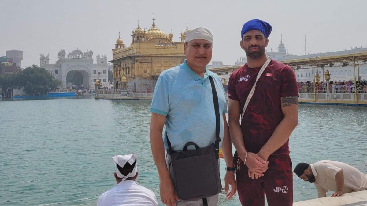Jasmit Singh Phulka said his dad is one of his biggest supporters in his wrestling career.