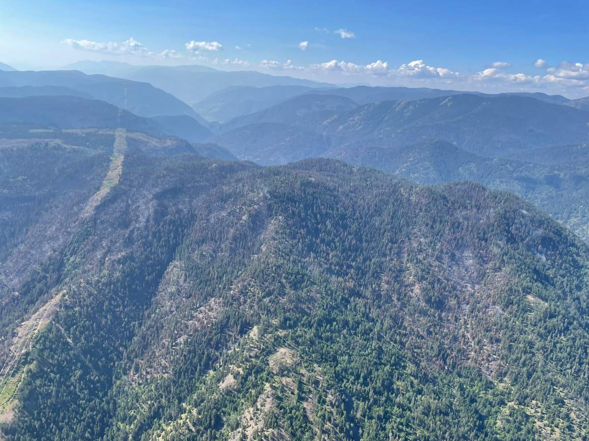 Keremeos Creek Wildfire is now classified as held. 