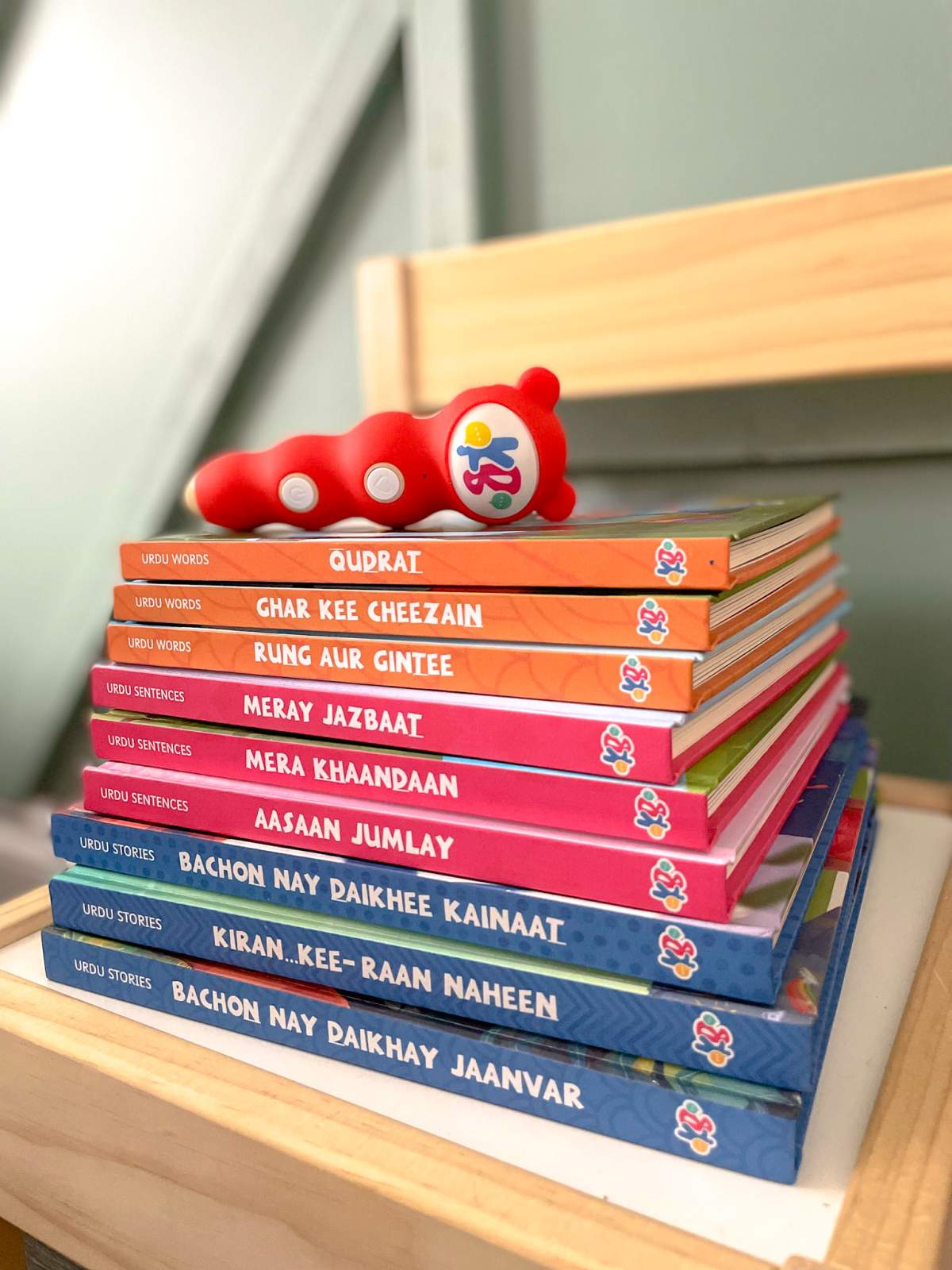 Kids Bolo has launched a set of nine Urdu-English books and an innovative talking pen.