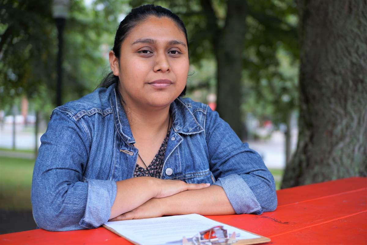 Stacey Gomez is fighting to stay at her Halifax apartment, where she’s lived since 2017.