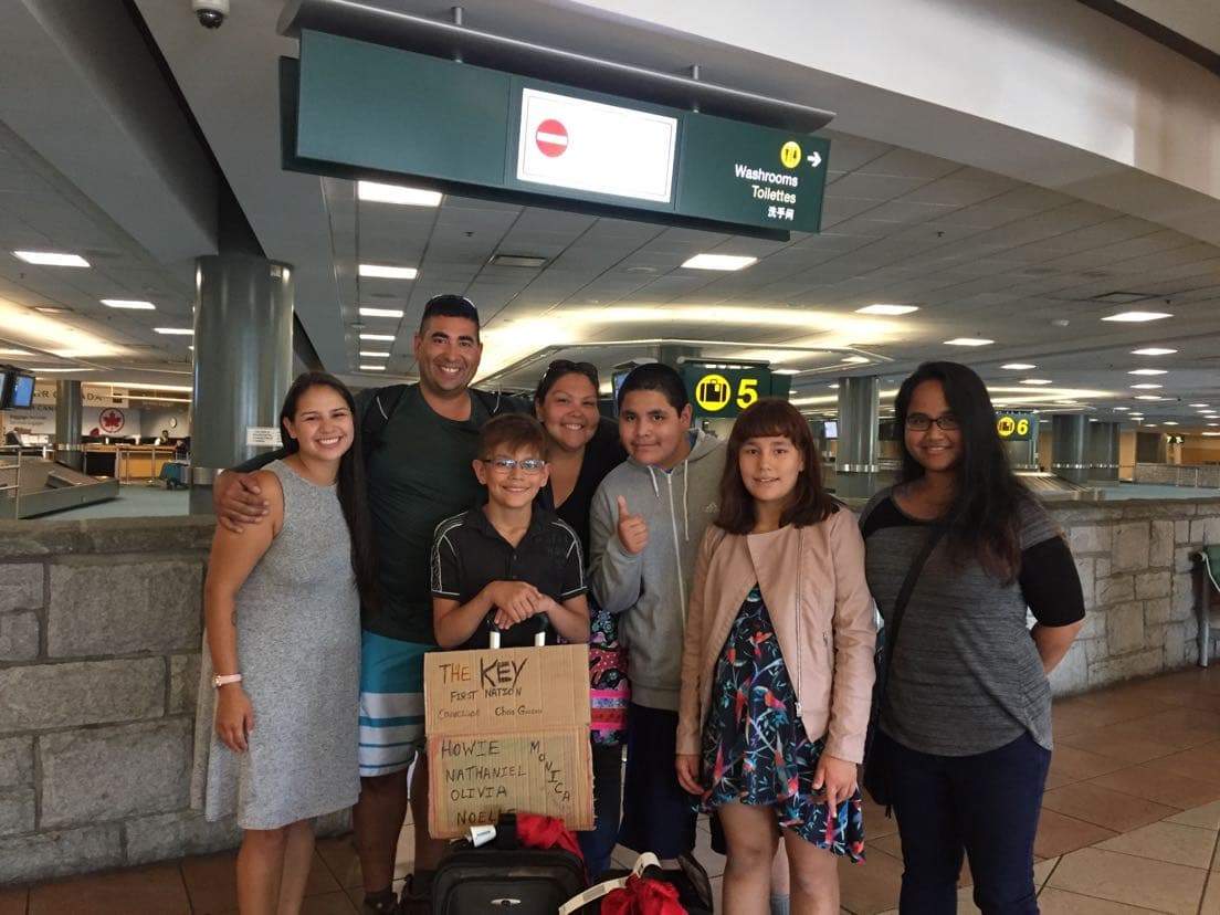 Noelle O'Soup and her family