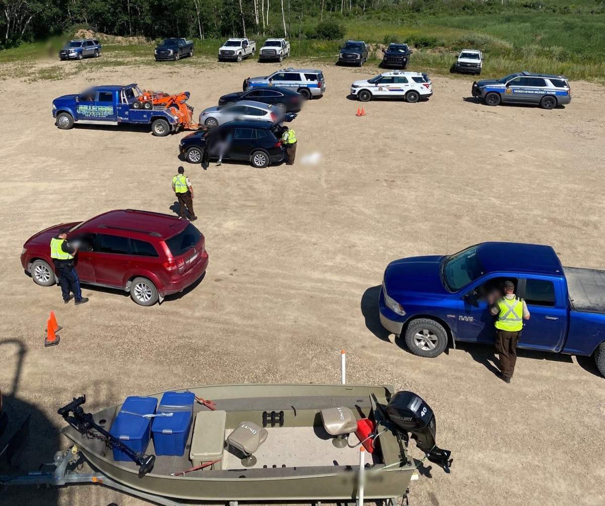 Over the long weekend, officers from different agencies joined forces to crack down on road and water safety where many tickets and warnings were given to motorists.