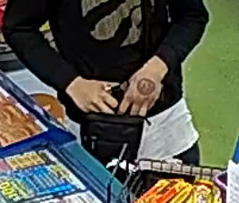 Police are seeking to identify a suspect wanted in connection with two robberies in Newmarket, Ont.