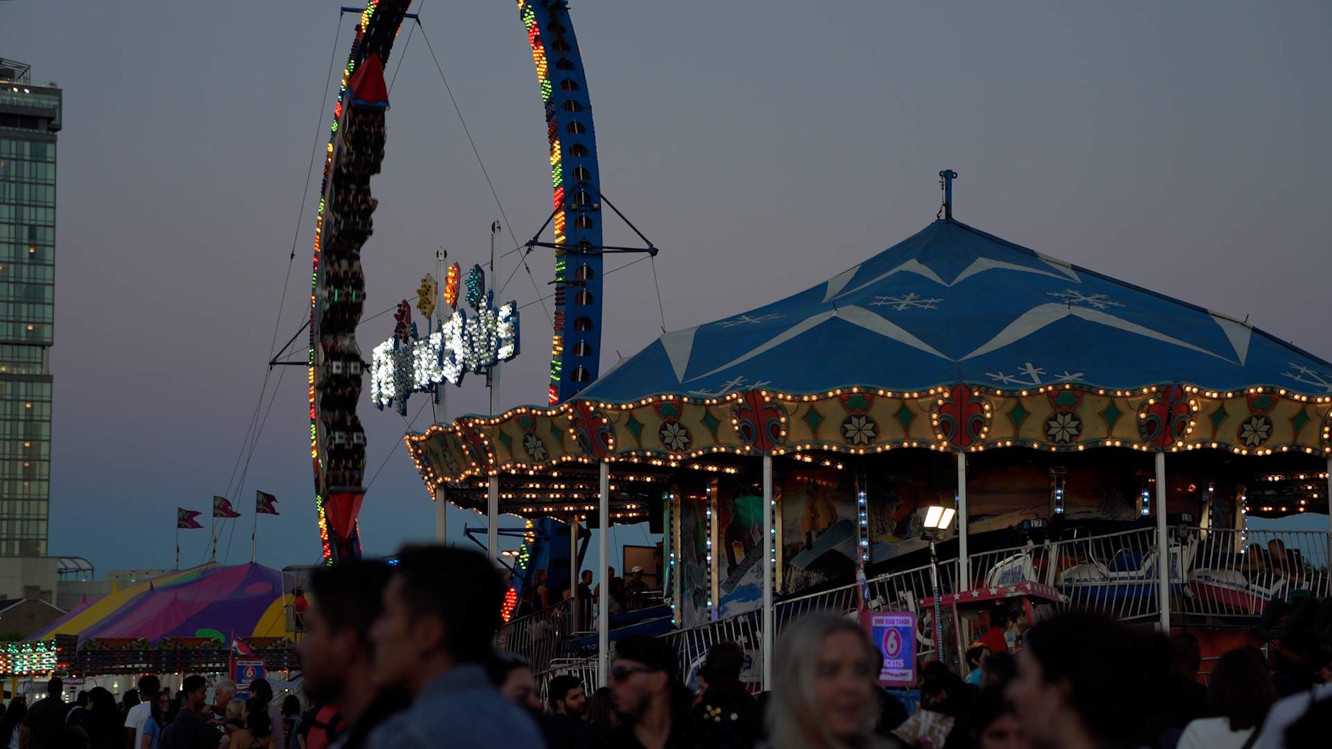CNE during dusk