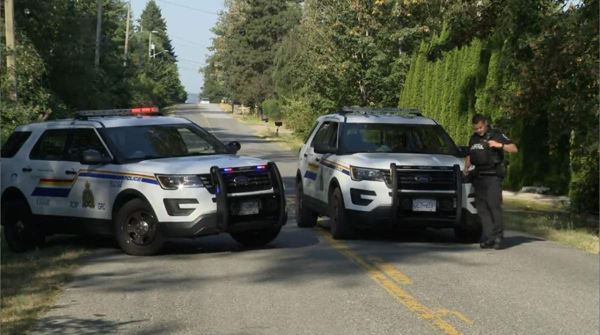 Police were seen Thursday morning conducting an investigation on 184 Street.