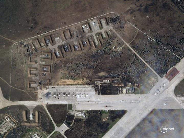 Russian airbase Crimea Ukraine