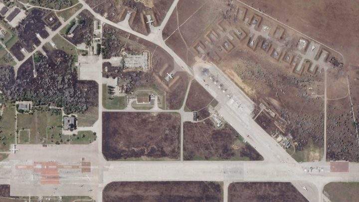 Russian airbase Crimea Ukraine